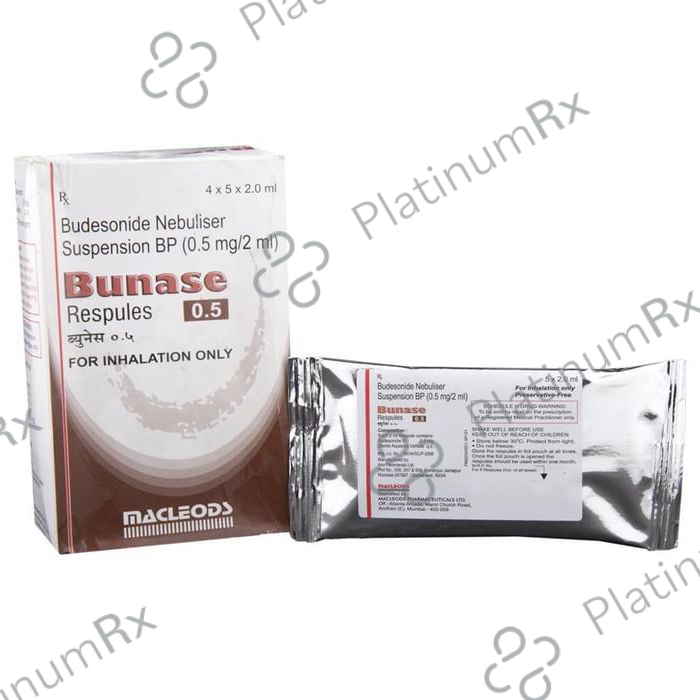 Bunase 0.5mg Respule 5s