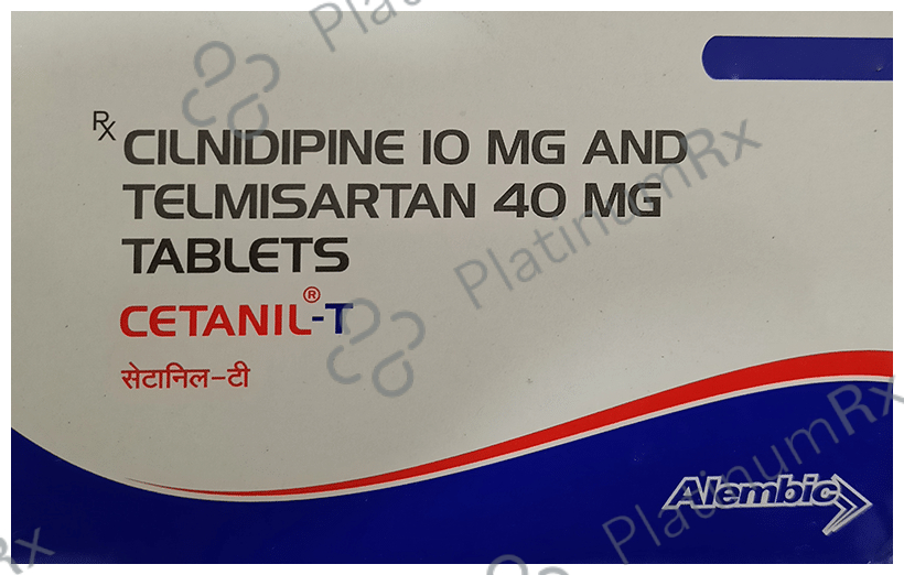 Cetanil T 10/40mg Tablet 15s
