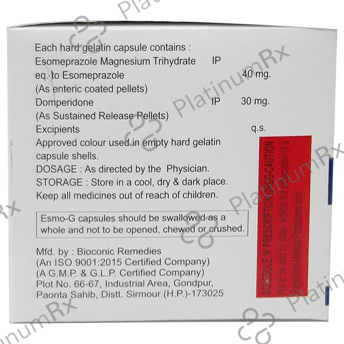 Esmo-G Capsule SR