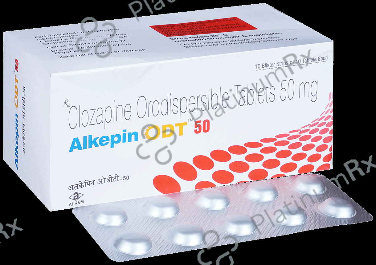 Alkepin Odt 50mg Tablet 10s