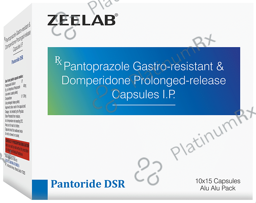 Pantoride-DSR Capsule 15 Capsule PR