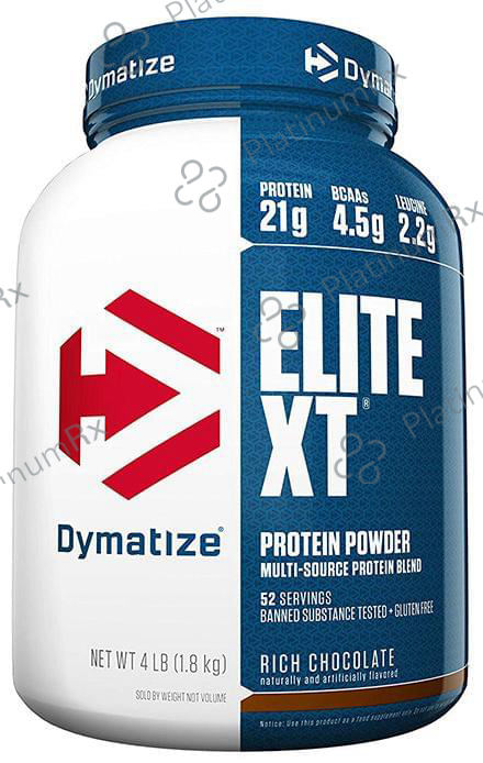 Dymatize Nutrition Elite XT Protein Powder Rich Chocolate