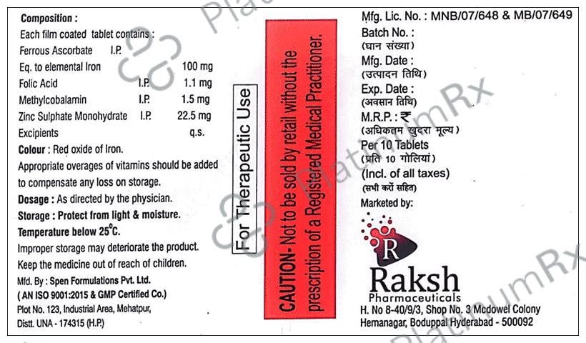 Ferocovit Tablet