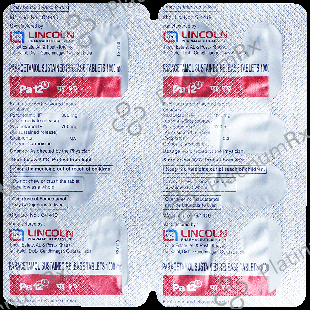 PA 12 Tablet SR