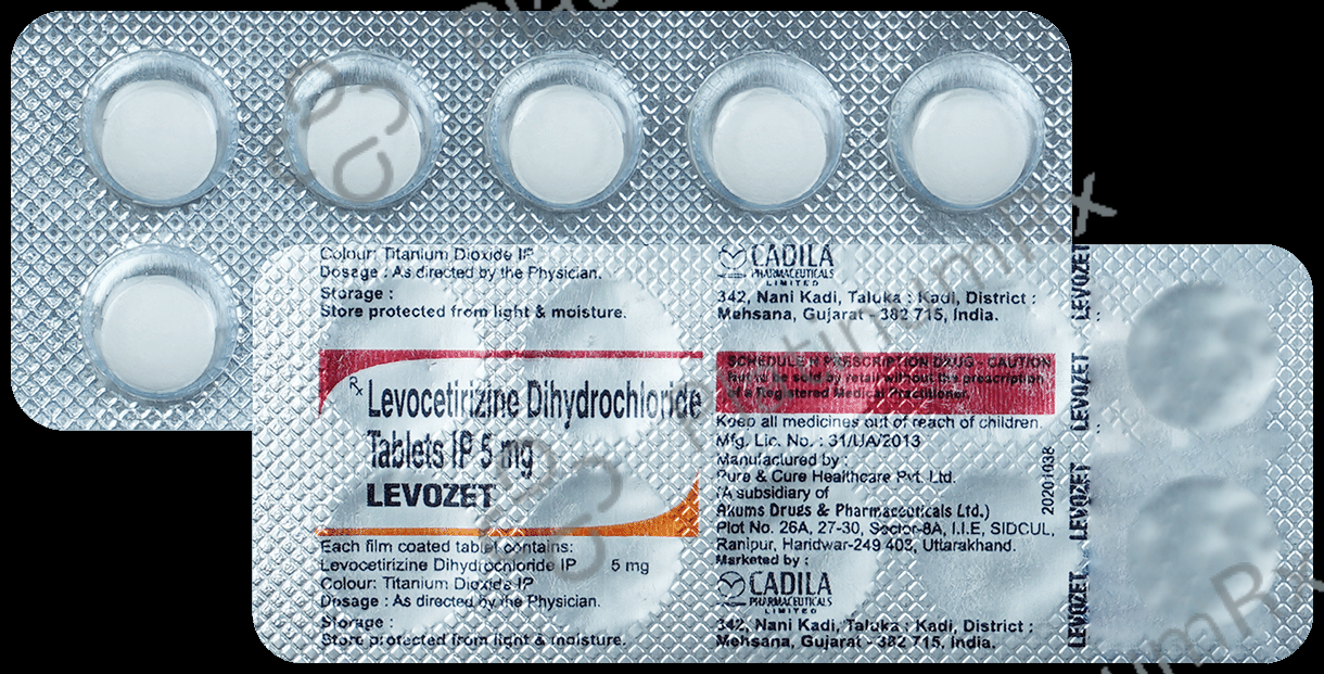 Levozet Tablet 10 Tablet Cadila Pharma Ltd
