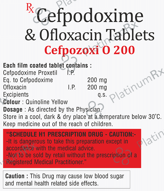 Cefpozoxi O 200 Tablet