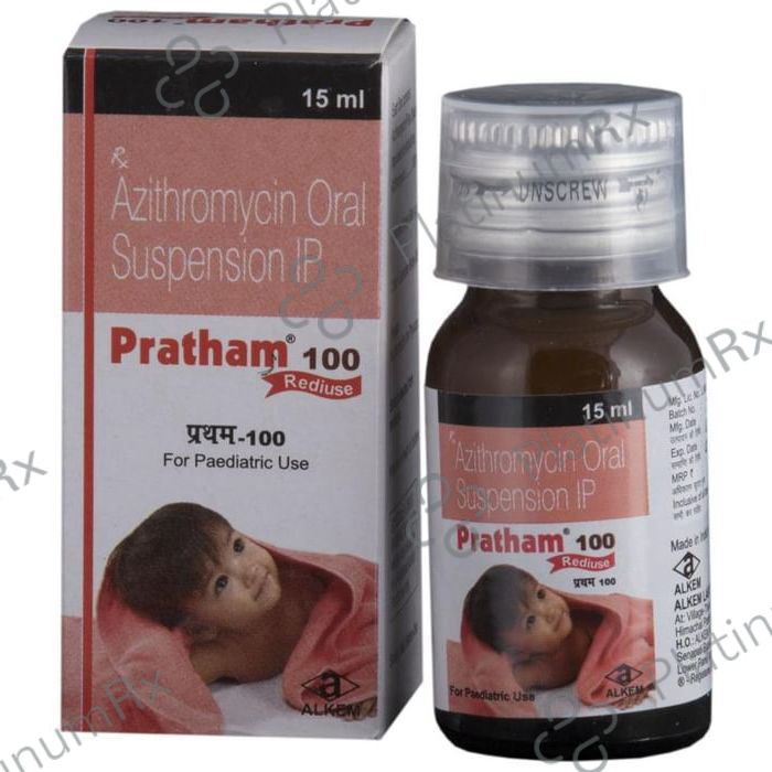 Pratham 100mg Rediuse Oral Suspension 15ml