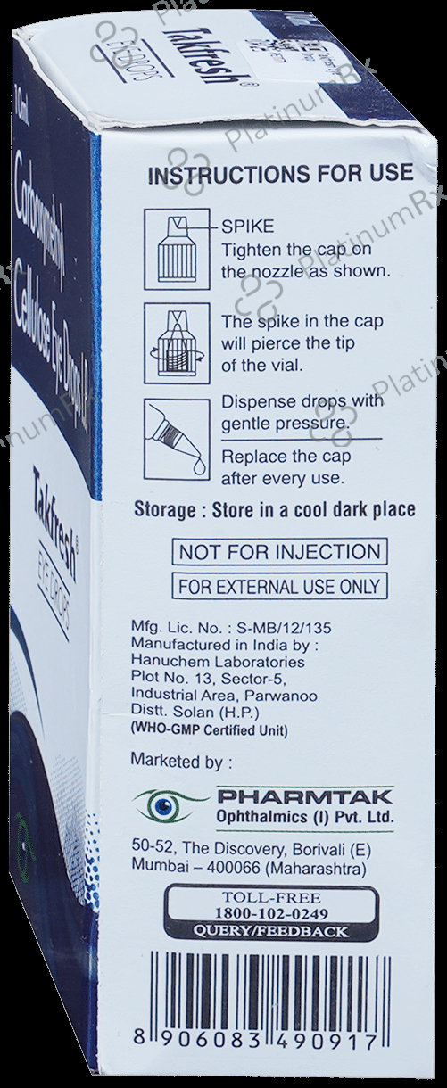 Takfresh Eye Drop
