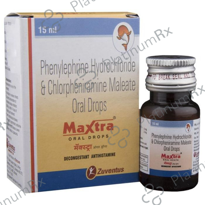 Maxtra 2/5mg Oral Drops 15ml