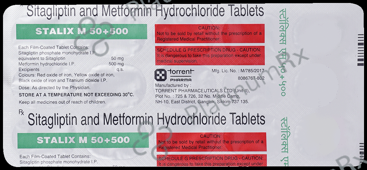 Stalix M 50/500mg Tablet 15s
