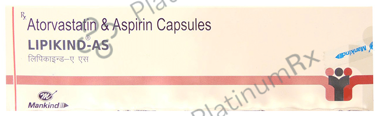 Lipikind AS 10/75mg Capsule 10s