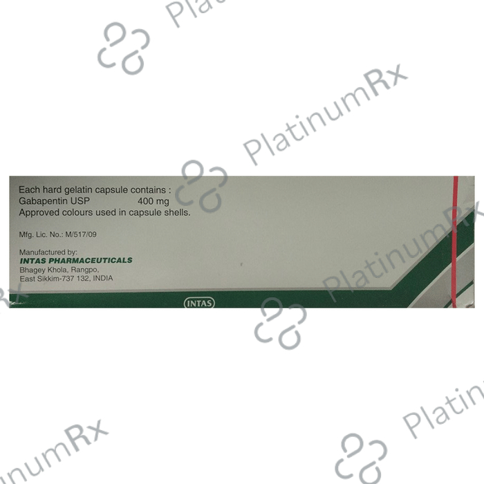 Gabapin 400mg Capsule 10s