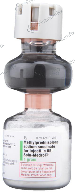 Solu Medrol 1gm Injection 8ml