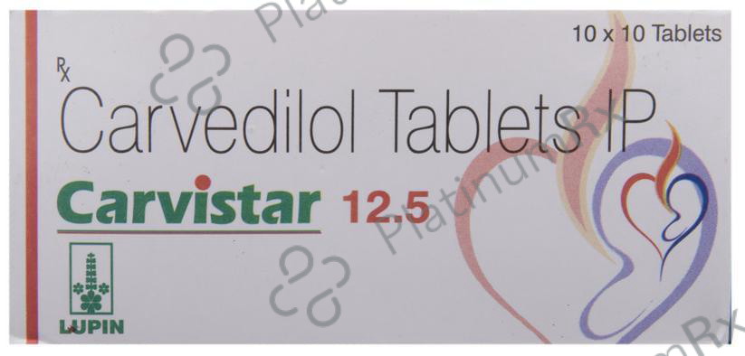 Carvistar 12.5mg Tablet 10s