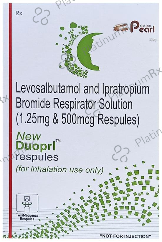 New Duoprl Respules (2.5ml Each)