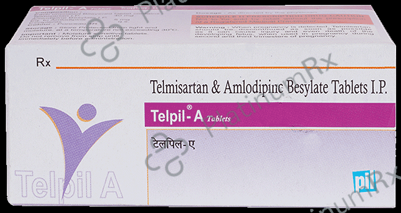 Telpil A 40mg/5mg Tablet