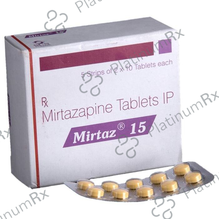 Mirtaz 15 Tablet