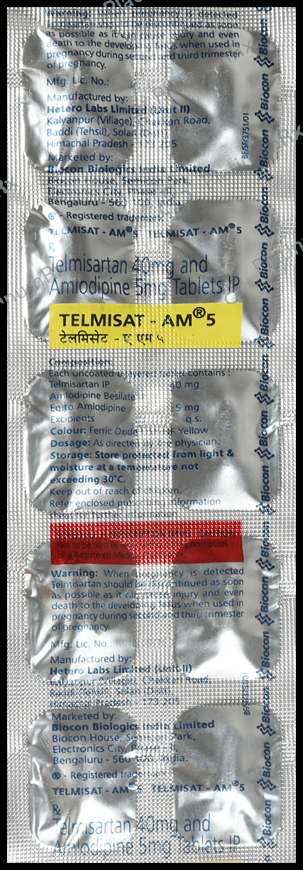 Telmisat AM 5/40mg Tablet 10s