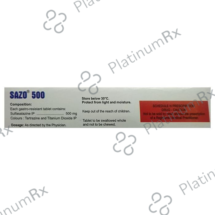 Sazo 500mg Tablet 15s