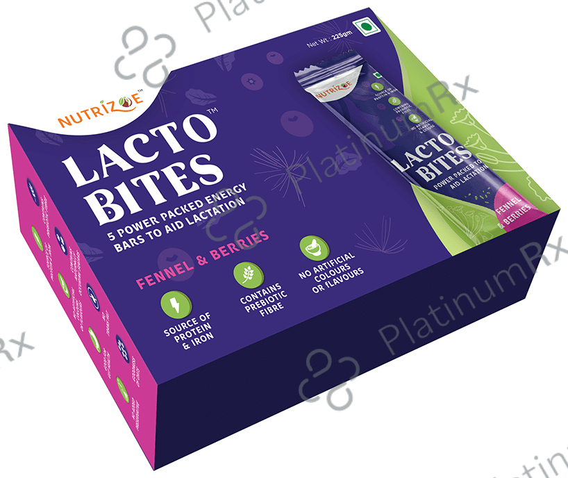 Nutrizoe Lacto Bites Bar Fennel & Berries
