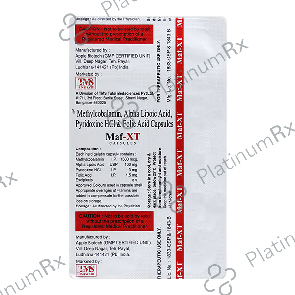 Maf XT Capsule 10s