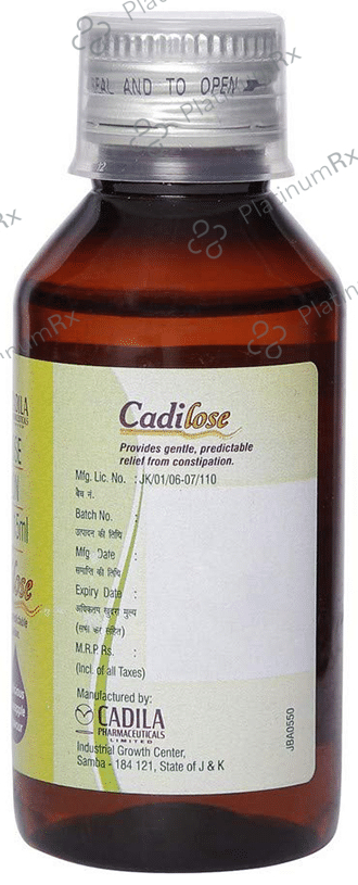 Cadilose 10mg Pineapple Oral Solution 200ml