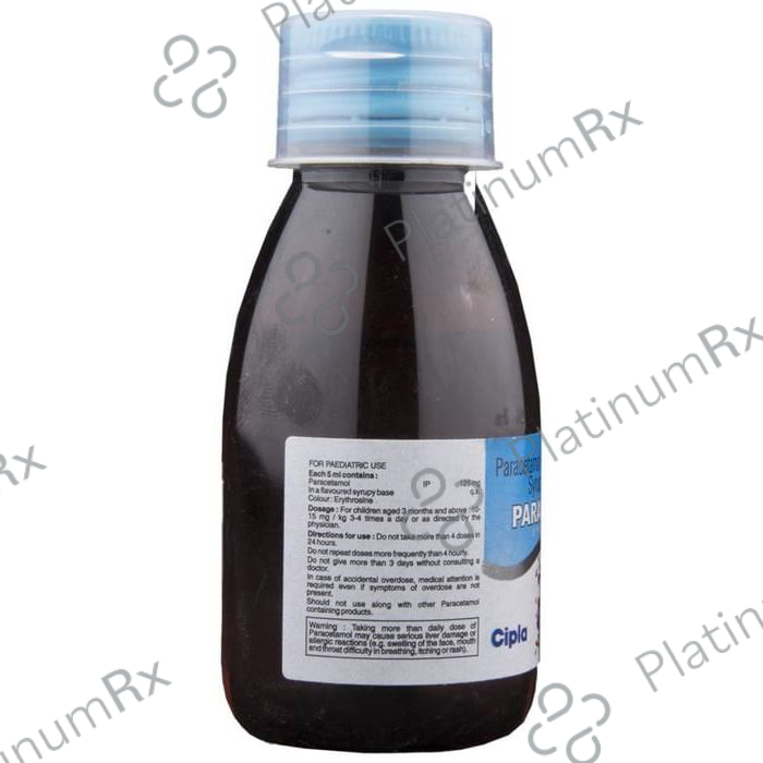 Paracip 125mg Syrup 60ml