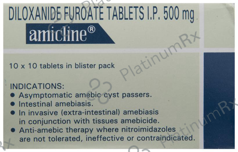 Amicline 500mg Tablet 10s