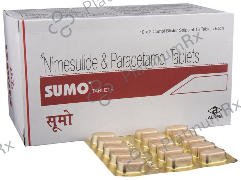 Sumo 100/325mg Tablet 15s