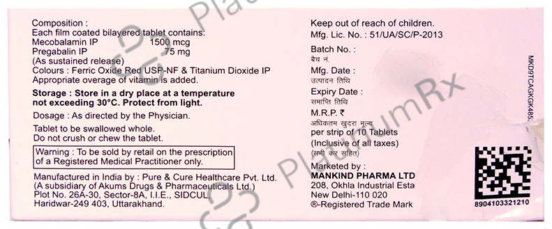Mahagaba-M OD Tablet SR