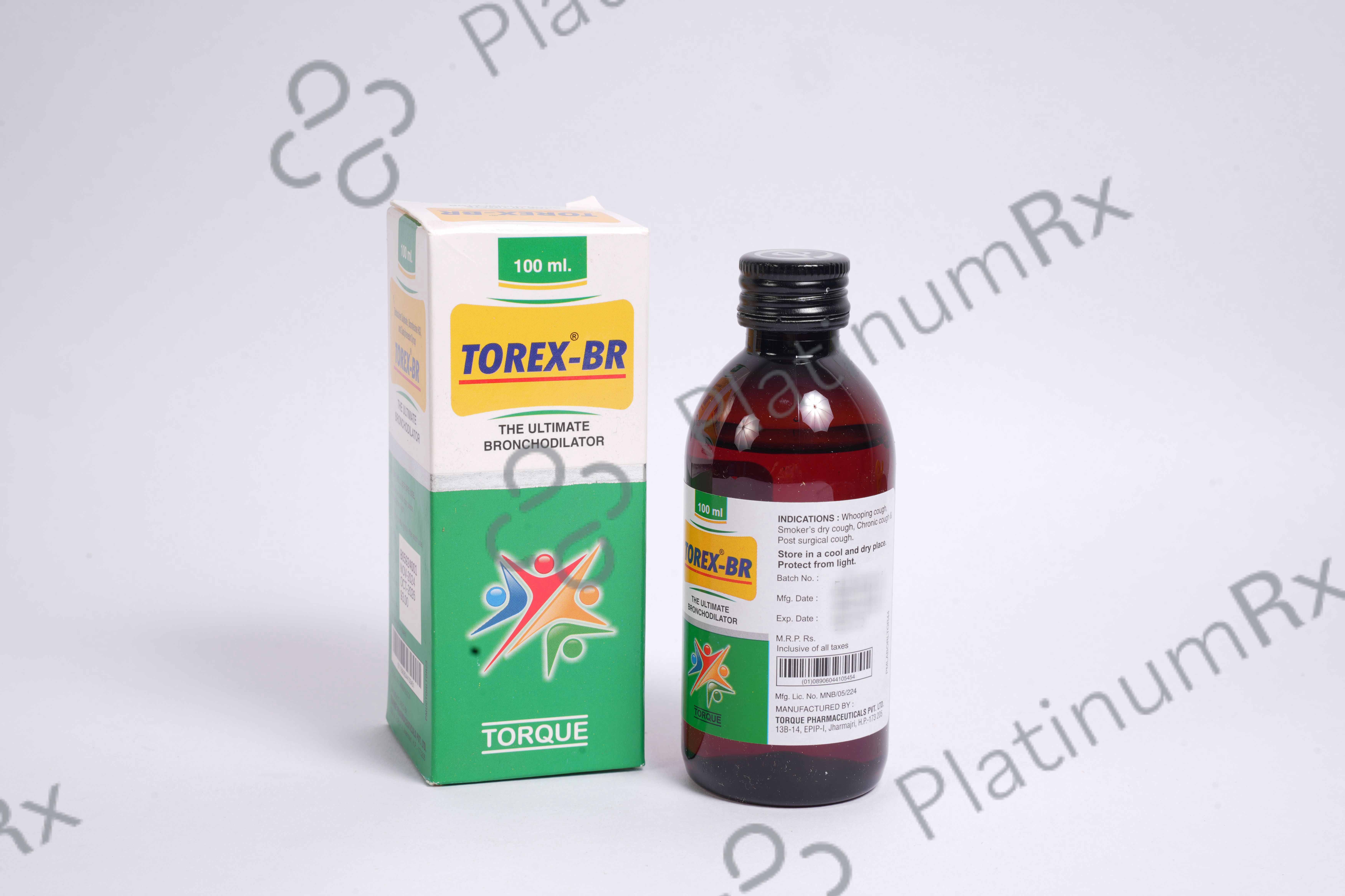 Torex BR 100/2.5/8mg Syrup 100ml