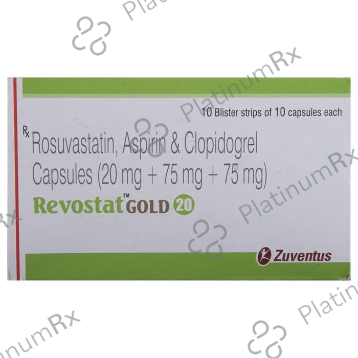Revostat Gold 20 Capsule