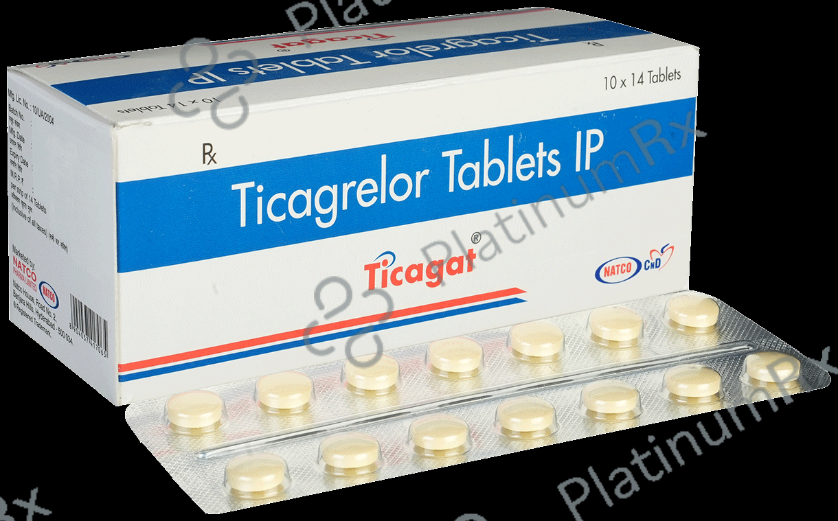 Ticagat 90mg Tablet 14s