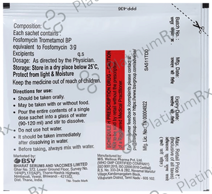 Erafos 3gm Granules