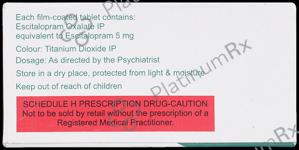 Recita 5mg Tablet 15s