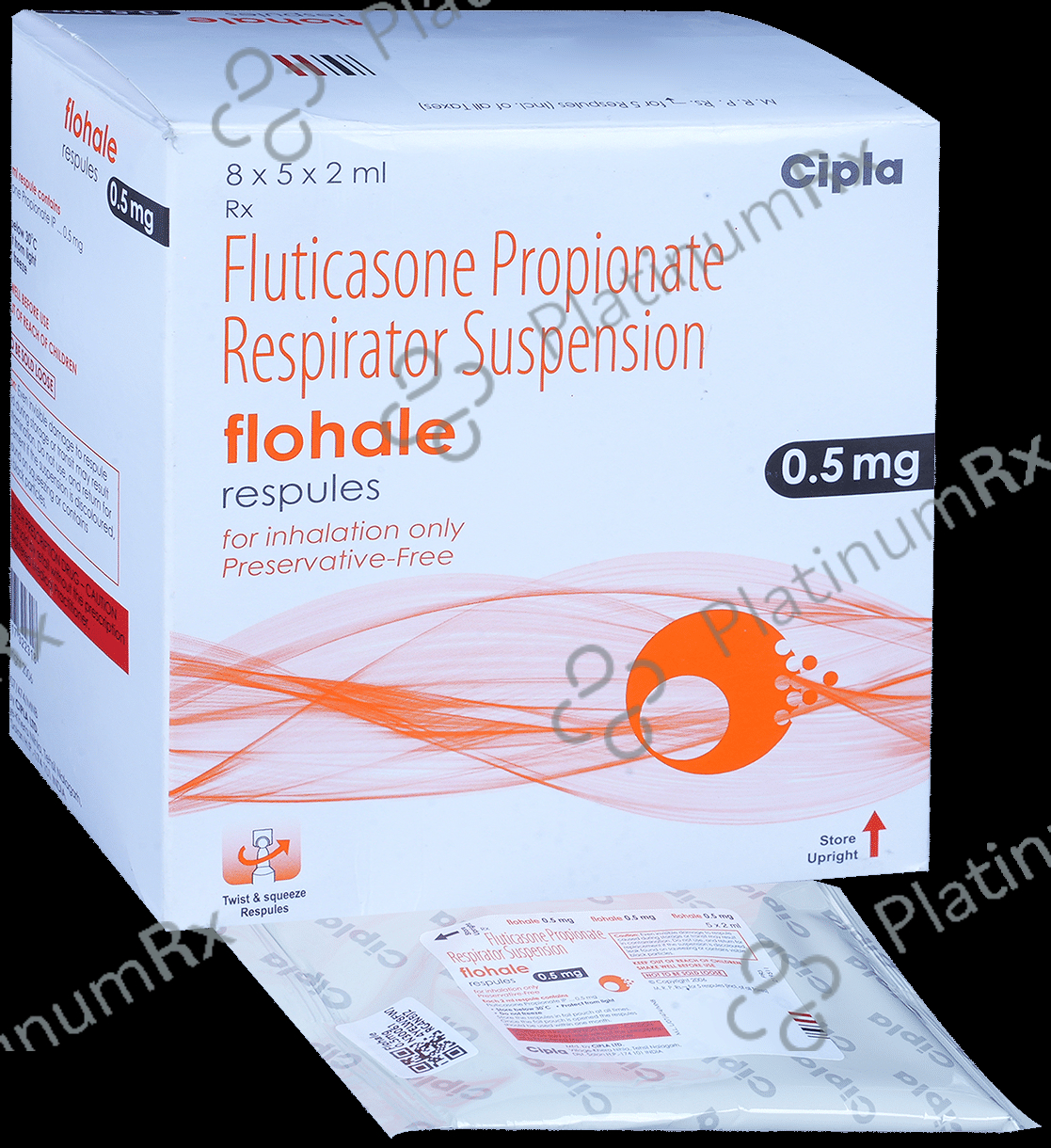 Flohale 0.5mg Respules 2ml*5s