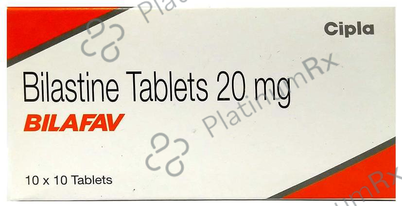 Bilafav 20mg Tablet 10s