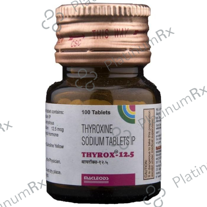 Thyrox 12.5 Tablet 100 tablets