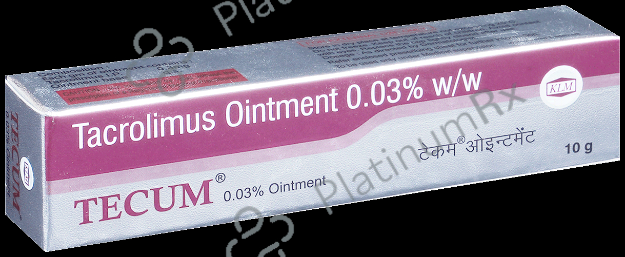 Tecum 0.03% Ointment 10gm