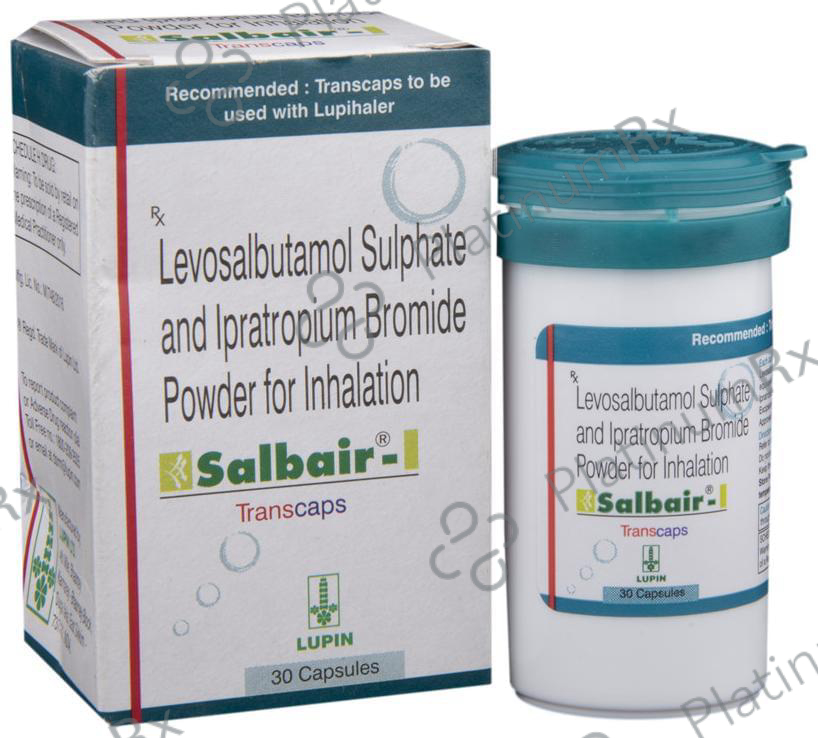 Salbair I 100mcg/40mcg Transcaps 30s