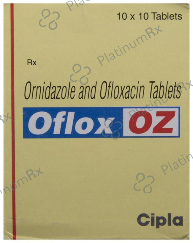 Ofnax OZ 200/500mg Tablet 10s