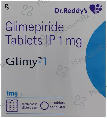 Glimy 1mg Tablet 15s
