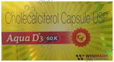Aqua D3 60K Soft Gelatin Capsule