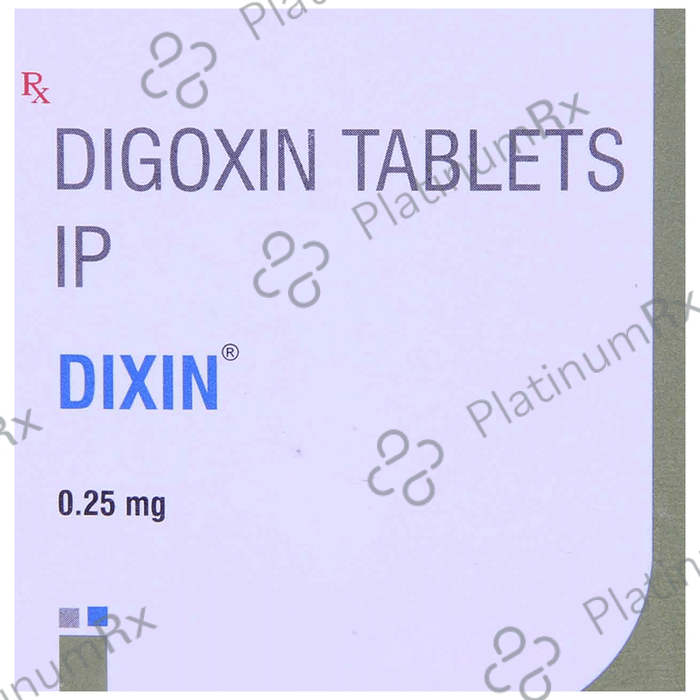 Dixin 0.25mg Tablet 10s