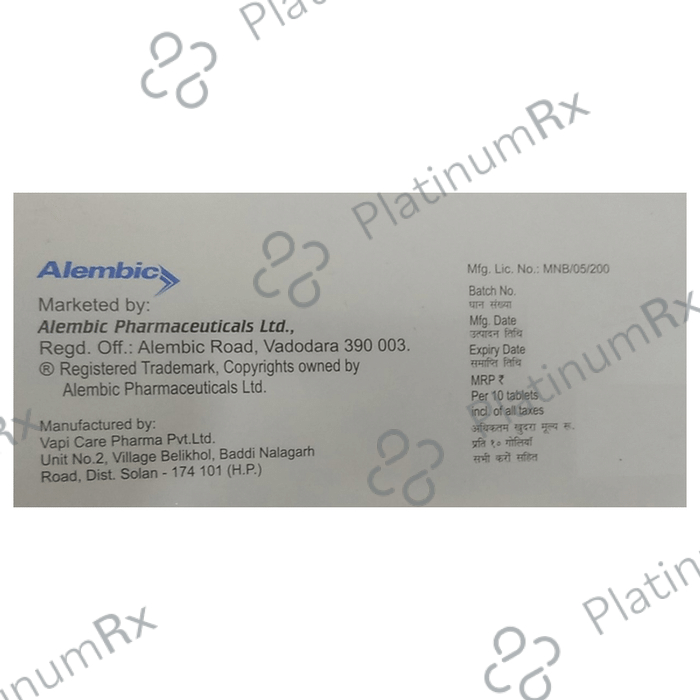 Valembic 80mg Tablet 10s