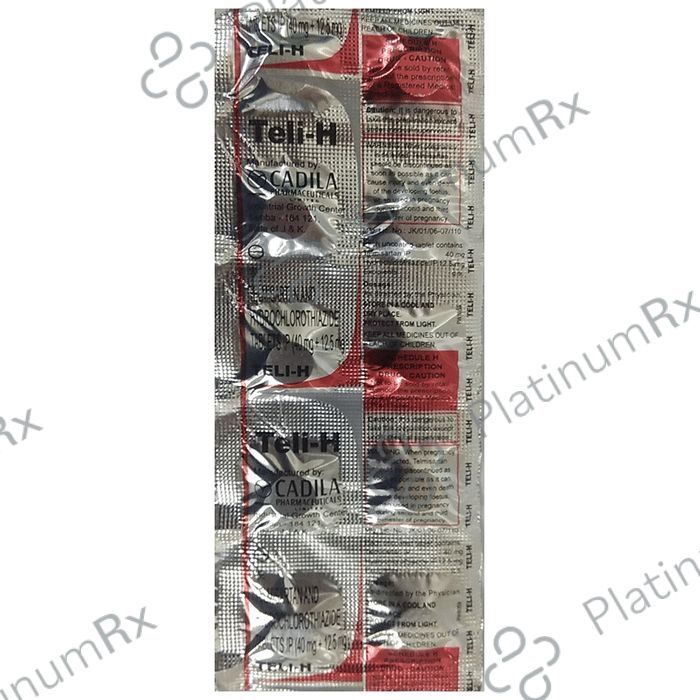 Teli H 12.5/40mg Tablet 10s