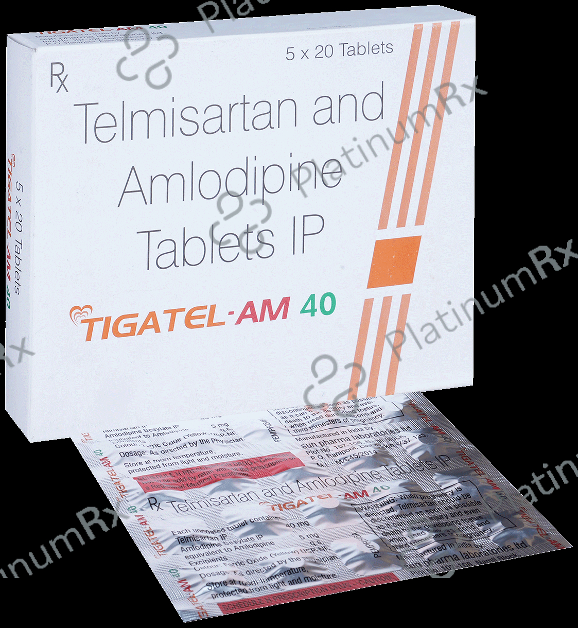 Tigatel AM 5/40mg Tablet 20s