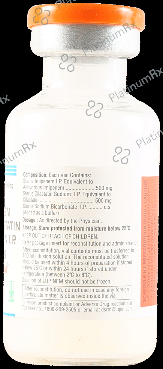 Lupinem 500/500mg Injection 1s