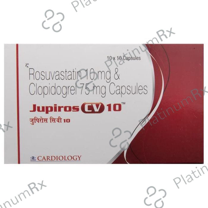 Jupiros CV 10/75mg Capsule 10s