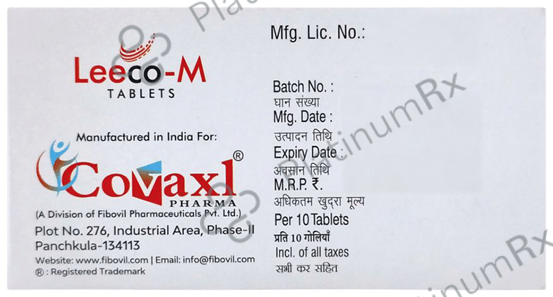 Leeco M 5mg/10mg Tablet